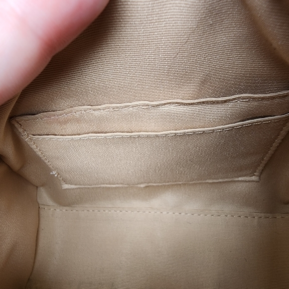 Coach 2Fer✨️Micro Bennet 2Way Satchel & Matching Wallet, EUC - Gold Glitter - Picture 9 of 17